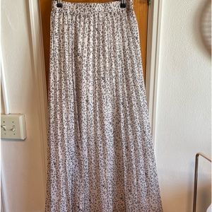 Cheetah maxi skirt